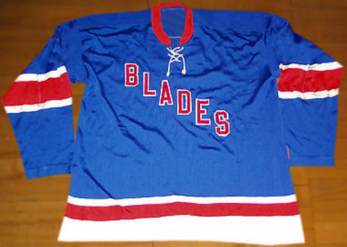 Vintage Ice Hockey Clearance New Haven Blades Jersey #56 Blades 2XL