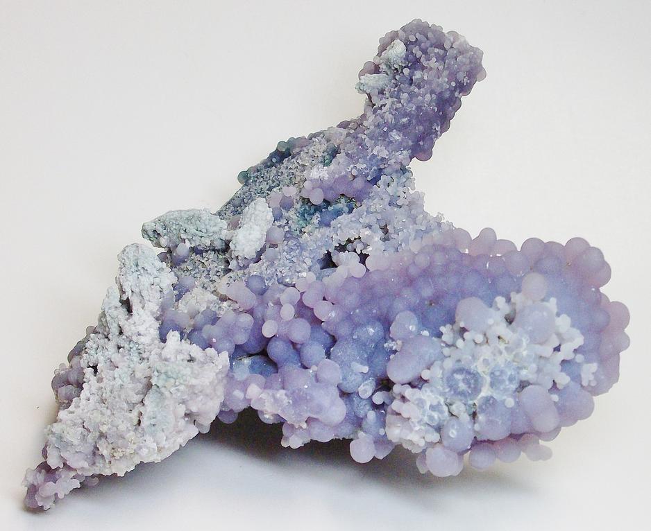 Quartz Amethystine crystals "Grape Agate" Mamuju Regency, Indonesia