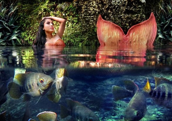 Quinces Underwater Mermaids Photography Miami Quinceanera sirena