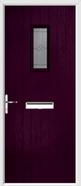 Cottage Rectangle Door karri glass