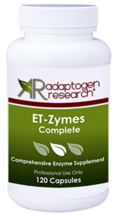 Adaptogen Research ET-Zymes Complete -120 Capsules