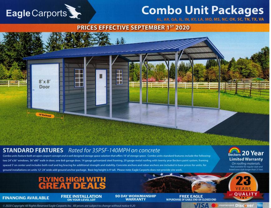 Eagle Carports With Storage