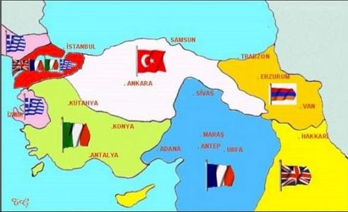 Anadolu işgal haritası
