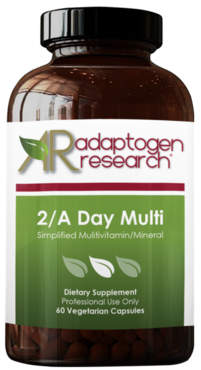 Twice Daily Formula - 2 A Day Multi - Adaptogen Research
