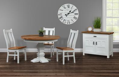 Beverley Dining Reclaimed Barnwood Amish