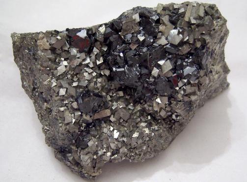 ARSENOPYRITE and SPHALERITE, Noche Buena Mine (Mina Noche Buena), Noche Buena, Mun. de Mazapil, Zacatecas, Mexico