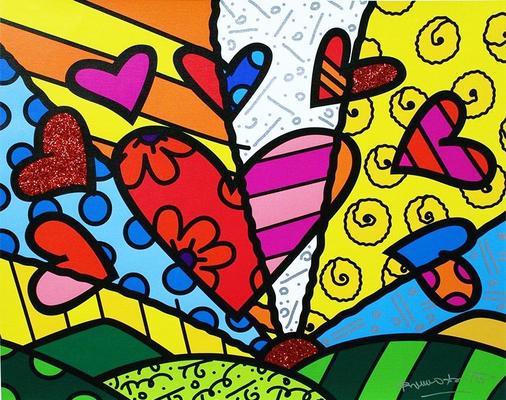 Romero Britto Novo Dia