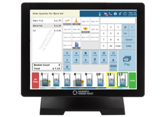 Point of sale Passport Commander Verifone
