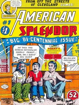 AMERICAN SPLENDOR #1 HARVEY PEKAR ~ ROBERT CRUMB 1976