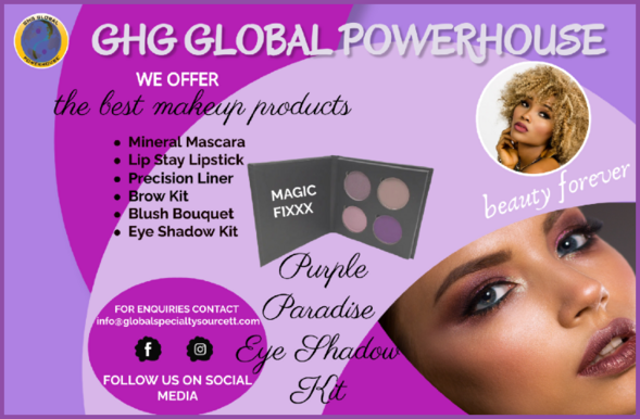 magic fixxx makeup brand from GHG GLOBAL POWERHOUSE