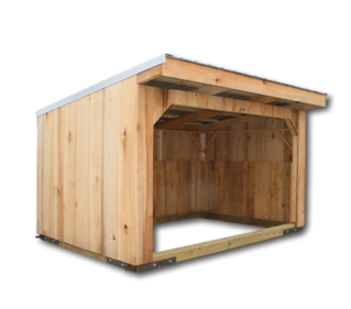 goat sheds - mini barns and shed construction