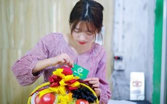 Giỏ hoa quả nhập khẩu biếu tặng tết
