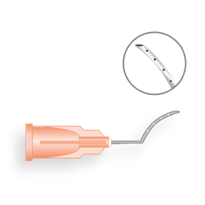 Cánula lasik irrigación