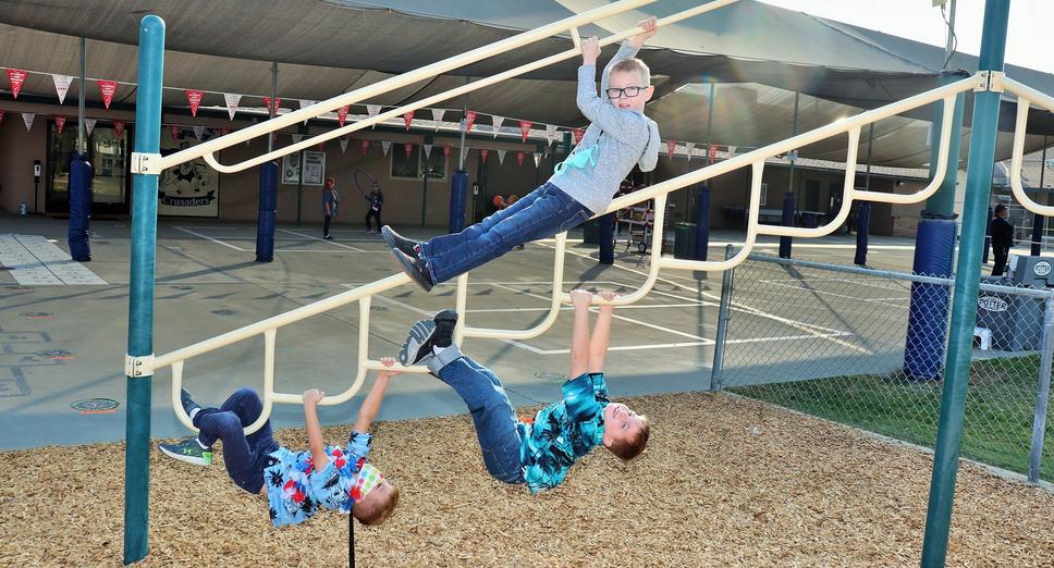 Happy Students at Catholic School