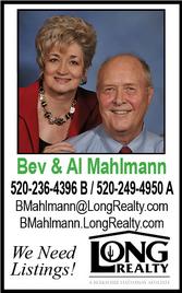 Bev & Al Mahlmann, Realtors, Long Realty Sierra Vista