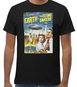 Earth Vs Flying Saucers #1 Classic T-Shrt