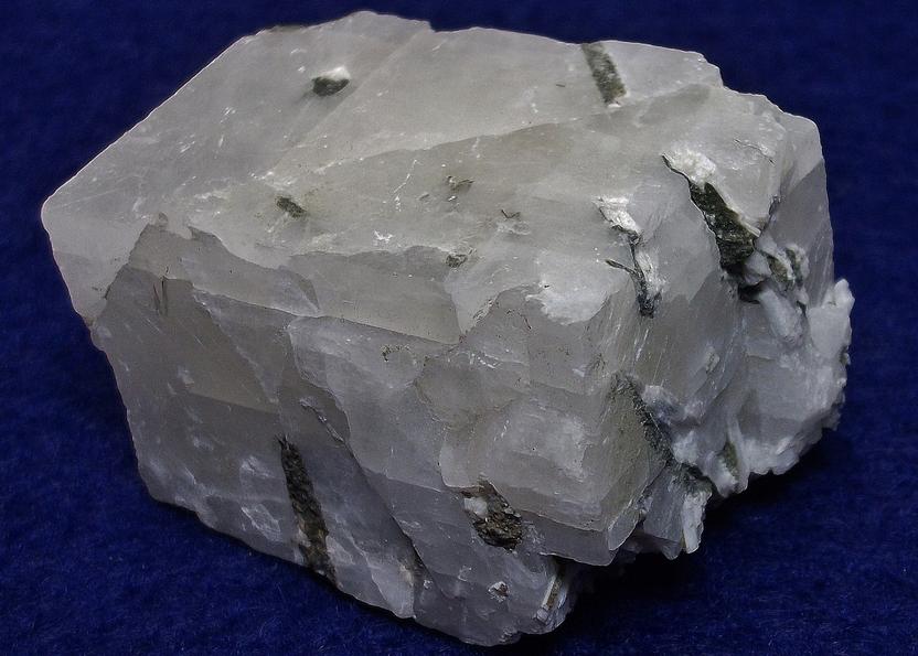 fluorescing CALCITE with LAUMONTITE - Churchville Quarry (Davis Quarry Company Inc.), Churchville, Hardford County, Maryland, USA - for sale
