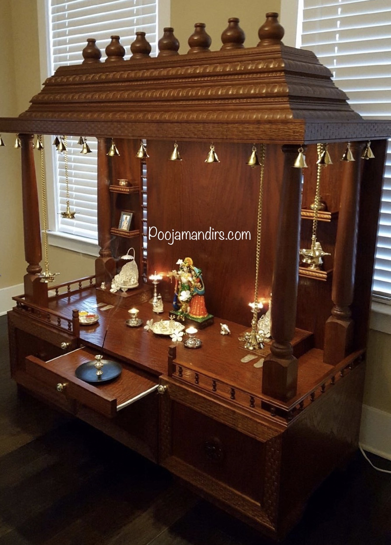 Wooden Pooja Mandir Designs For Home Awesome Home