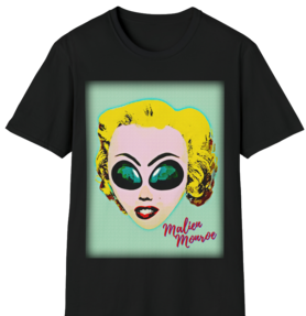 'Malien Monroe' POP ART #2 Unisex Softstyle T-Shirt
