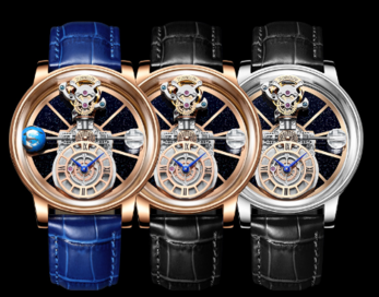 JACOB & CO inspired PINDU Design Men's Watches Diamond Tourbillion Top Brand Luxury Astronomy Quartz Watch Men Astronomy Solar Montre Homme