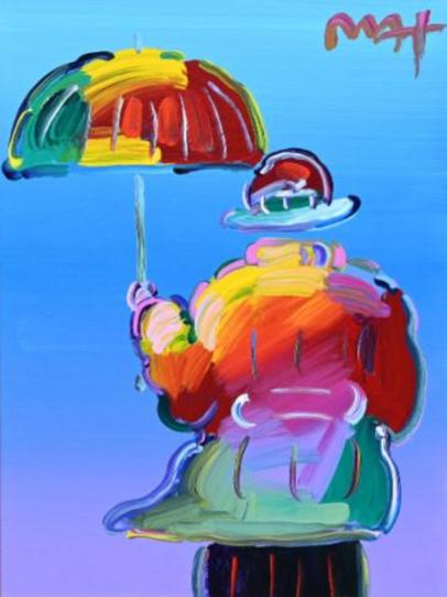 Peter Max Umbrella Man