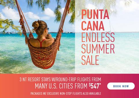 All Inclusive Punta Cana Summer Vacation Packages from $499 travel zoo promo