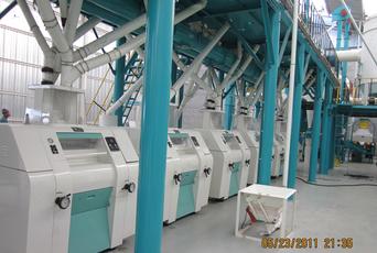 automatic roller mill for wheat flour machine