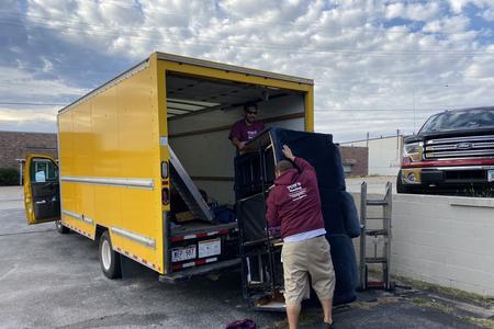 reclining couch removal