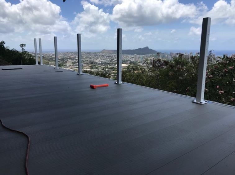 Waterproof deck Hawaii, waterproof aluminum deck, waterproof aluminum deck honolulu, aluminum decks hawaii, Waterproof deck Honolulu
