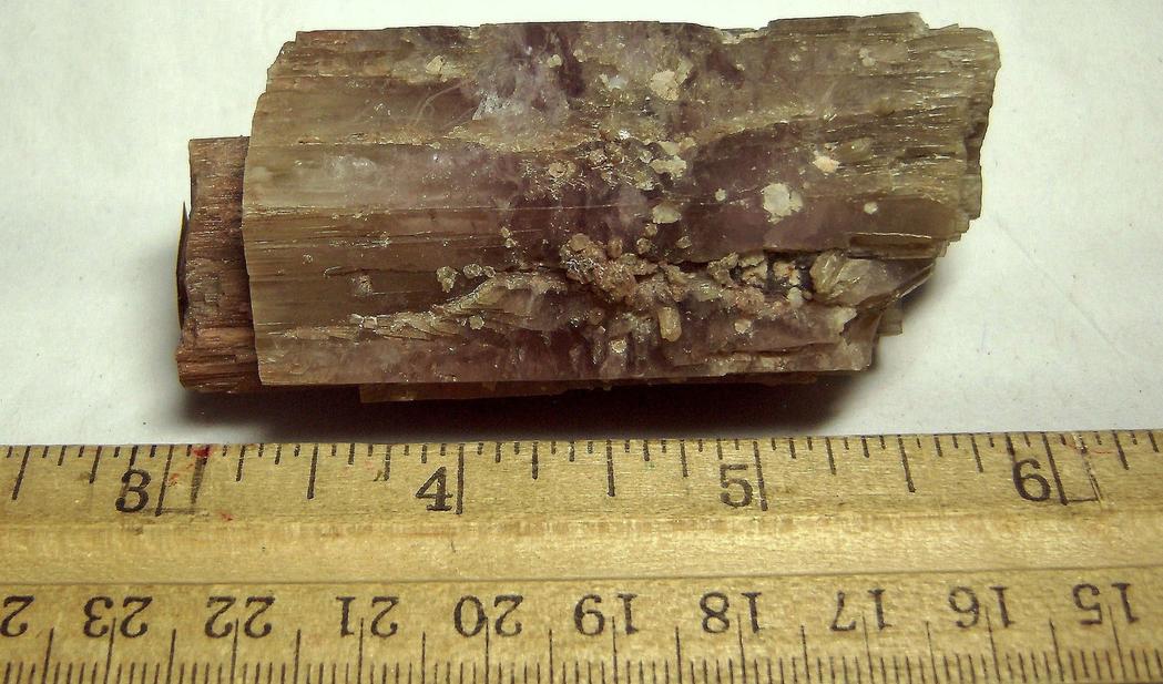 violet purple Aragonite pseudo-hexagonal twinned crystals - Cuenca, Castile-La Mancha, Spain - ex Dr Howard Heitner