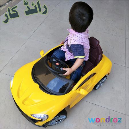 Cheapest Ride on Rechargeable Car for Kids in Pakistan W-87