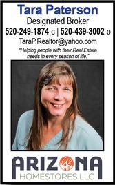 Tara Paterson, Associate Broker, Arizona HomesStores LLC