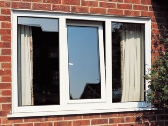 White tilt & turn UPVC window