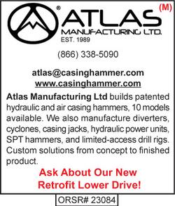 Drilling Equipment, Altas Manufacturing