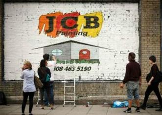 Jcb Painting billboard.
