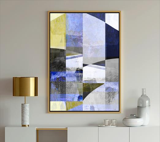 Geometric Art, #abstract art, #geometric, #blue art, #wallart, #design, #dubois art, #modern Art