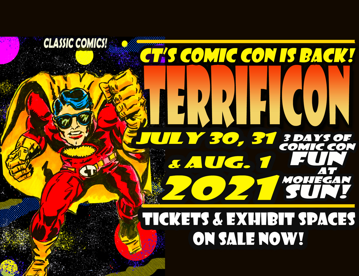 Terrificon Connecticut Number One And Biggest Comic Con Is At Mohegan Sun Expo Center In Uncasville