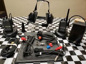 CP185 RACE KIT - CREW & DRIVER SET UP W/FLEX MIC HEADSET