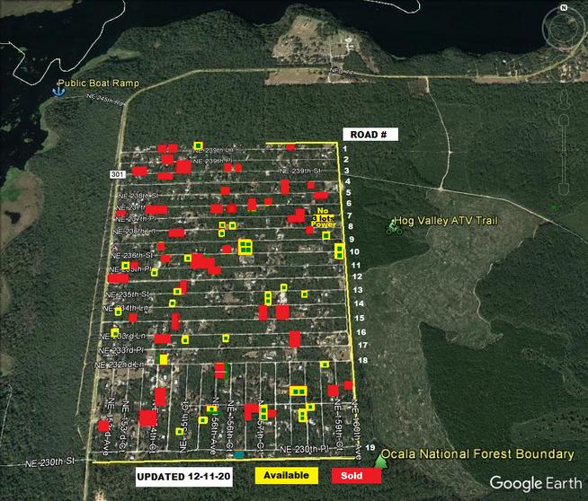 Florida Land Sale Ocala National Forest Private Lots
