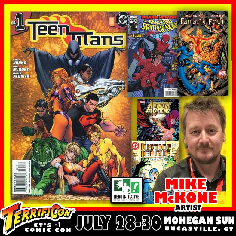 mike mckone terrificon Connecticut's #1 comic con
