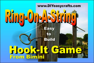 Easy DIY Ring on a String Hook it game. www.DIYeasycrafts.com
