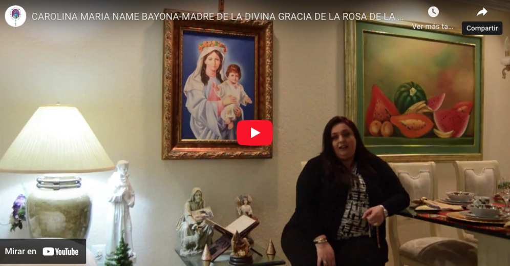 MADRE DE LA DIVINA GRACIA DE LA ROSA DE LA PAZ