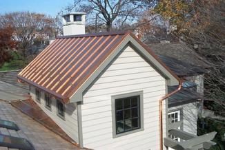 Residential Copper Roof