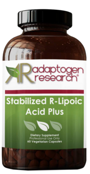 Adaptogen Research, Stabilized R-Lipoic Acid Plus