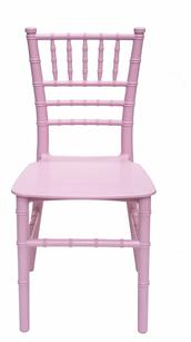 Kids pink chiavari chairs for rent