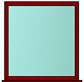 Style 1 rosewood window