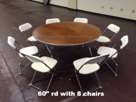Rental chair and rental tables for events, weddings