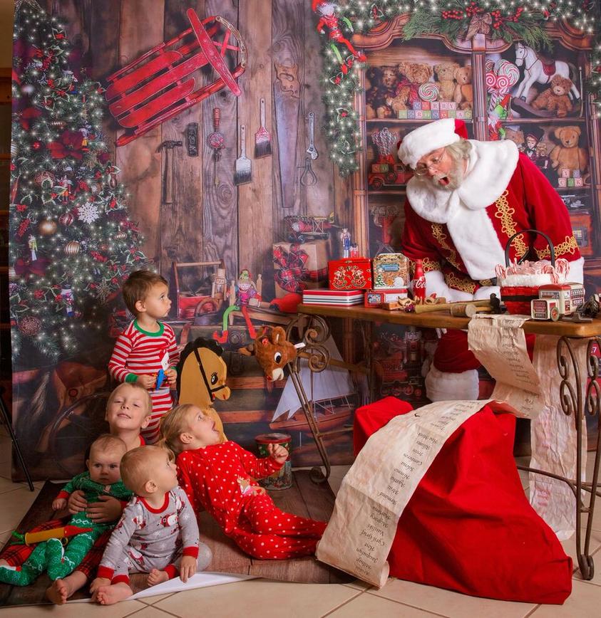 santa claus home visits near me