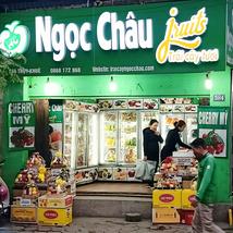 Giỏ hoa quả nhập khẩu dùng để biếu tặng, thăm hỏi, thắp hương
