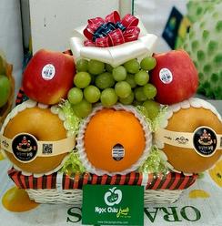 Giỏ hoa quả nhập khẩu 200k, 300k, 300k tại ​​​​​Hà Nội
